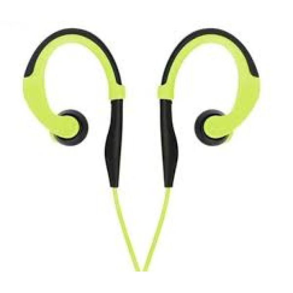 ყურსასმენი sport wired earphone R101 green