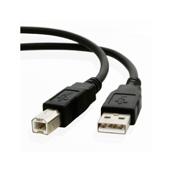 KDUSB2002-3M, KINGDA, USB AM/BM,28AWG Copper 28AWG ,OD=4.5MM,PVCBraiding 64X0.12AL ,1 ferrite,3M