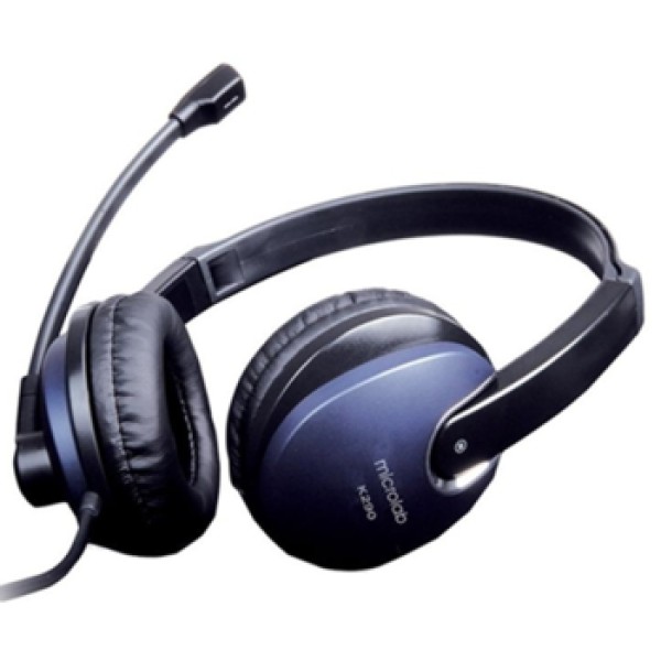 Microlab Audiophile headset K-290 Black/Blue